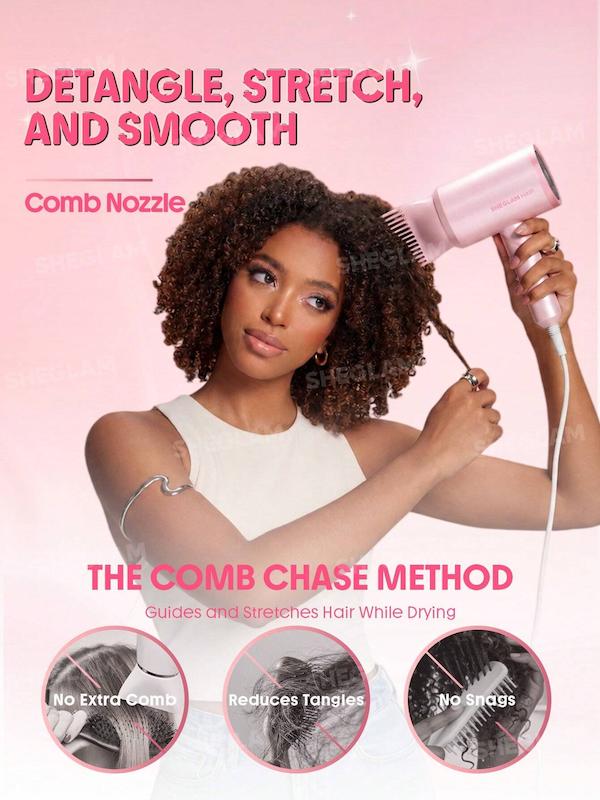 سشوار سه کاره شیگلم مدل Blowout Bliss Triple Threat Hair Dryer 