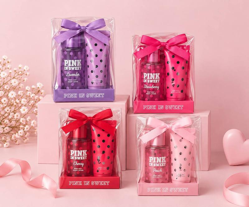 پک بادی اسپلش و لوسیون مینی pink in sweet