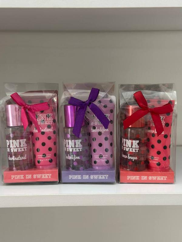 پک بادی اسپلش و لوسیون مینی pink in sweet