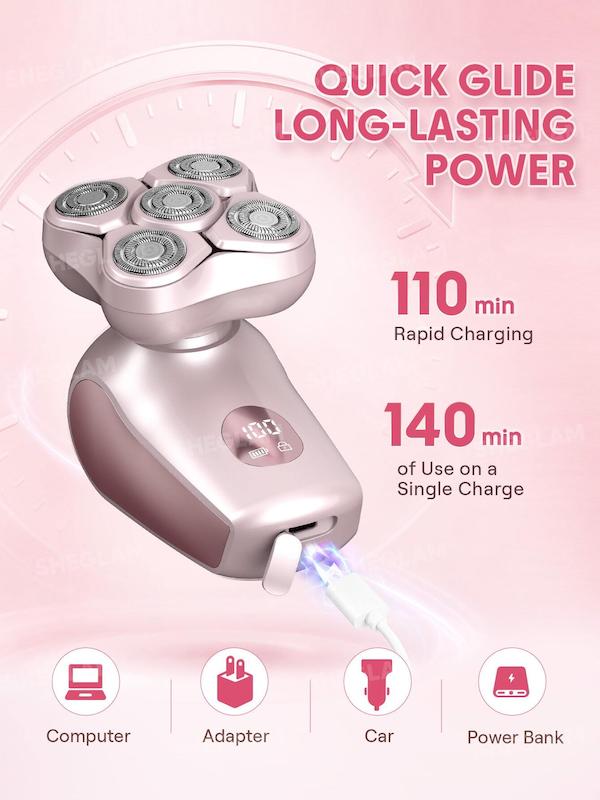 شیور برقی 4کاره شیگلم مدل Smooth Moves 5D Flash Electric Shaver
