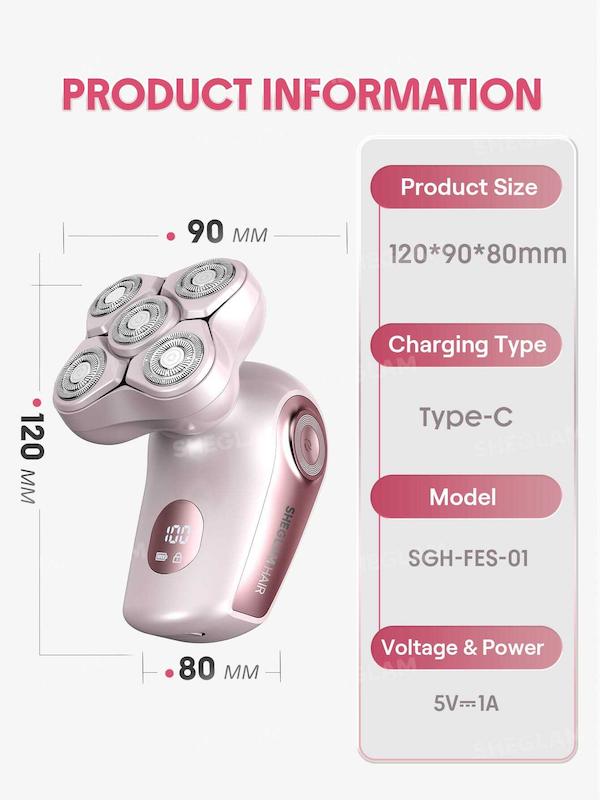 شیور برقی 4کاره شیگلم مدل Smooth Moves 5D Flash Electric Shaver