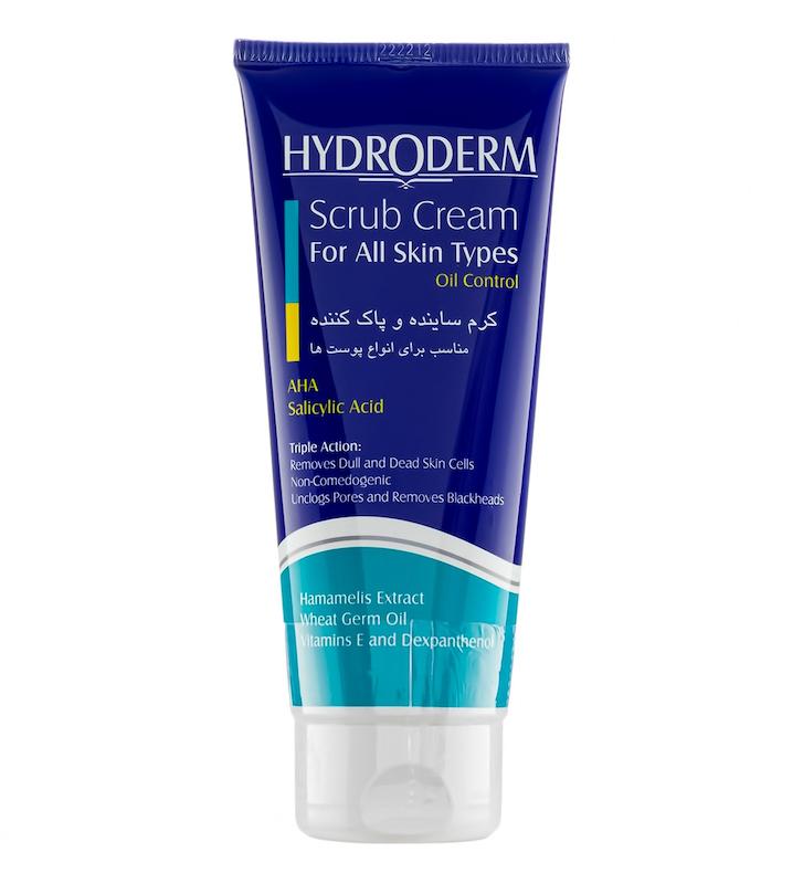 کرم ساینده و پاک کننده مناسب برای انواع پوست هیدرودرم