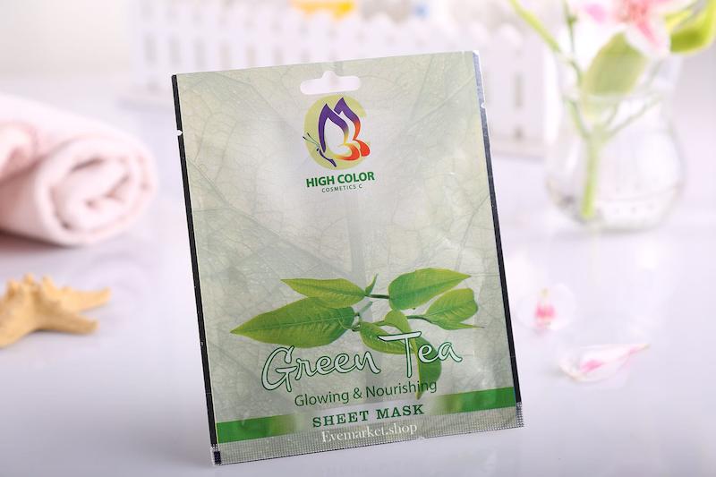 ماسک ورقه ای چای سبز های کالر