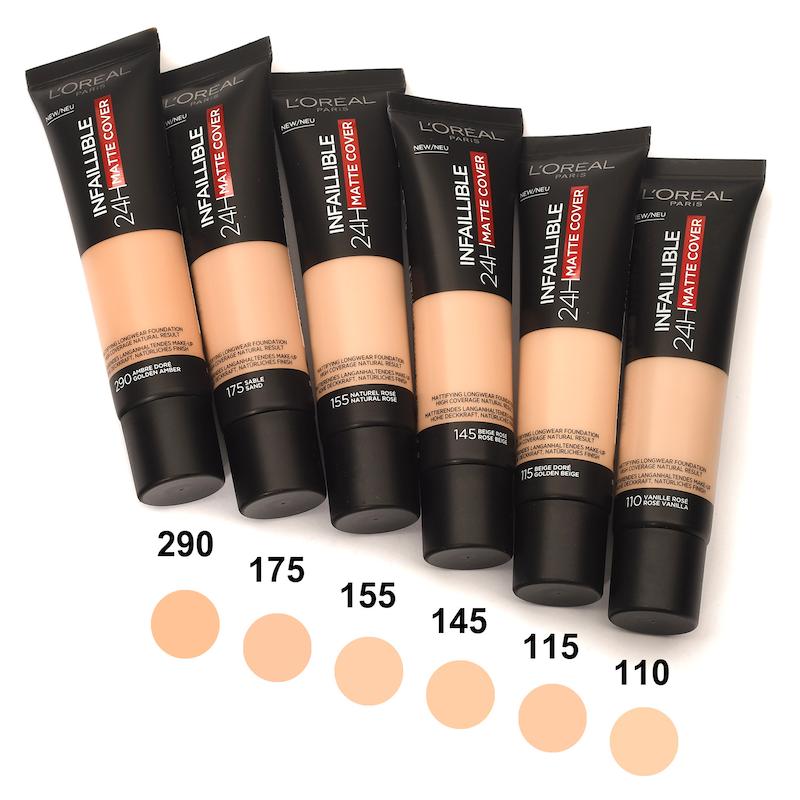 کرم پودر ۲۴ ساعته تیوپی اینفالیبل لورال