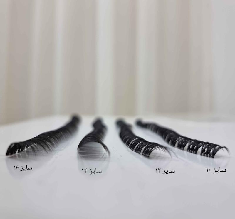 مژه ریسه ای مدل ردمی 