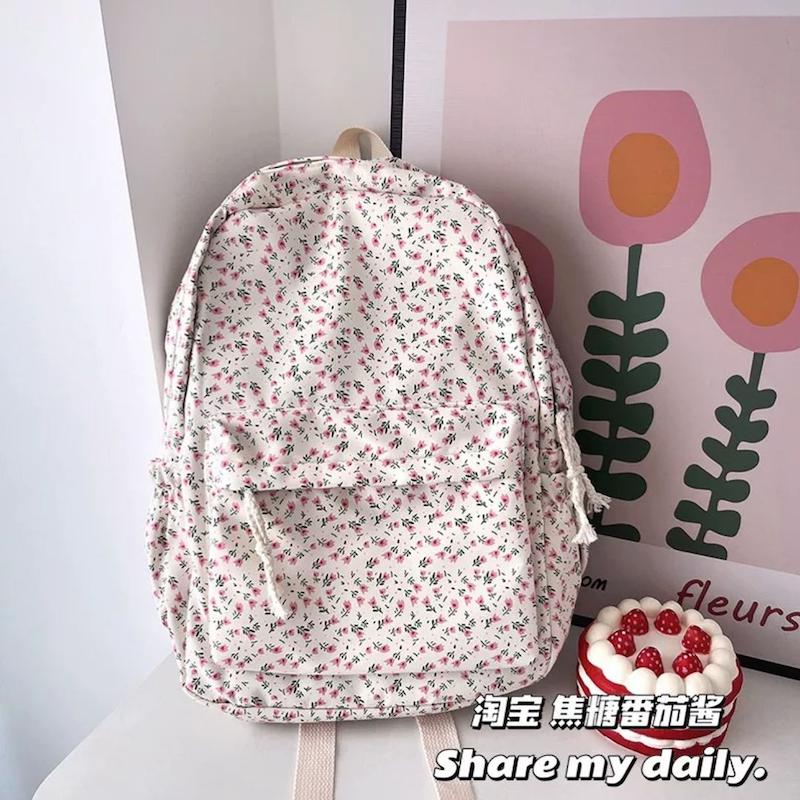 کوله پینترستی گلدار🌸