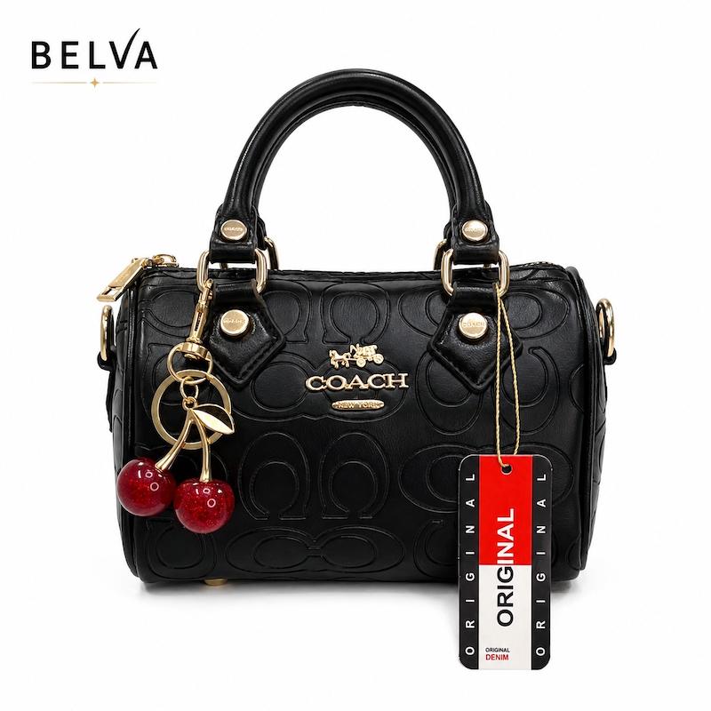 کیف دستی زنانه کوچ Coach مدل گیلاسی صندوقی