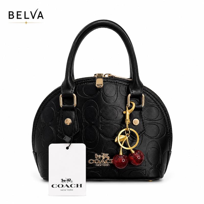 کیف دستی و دوشی زنانه کوچ Coach مدل گیلاسی گنبدی