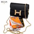 مینی بگ هرمس زنجیر دار به همراه اسکارف hermes