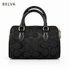 کیف دستی و دوشی زنانه کوچ coach گیلاسی صندوقی پارچه ای