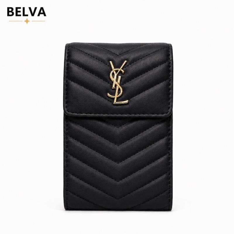 جاموبایلی ایو سن لوران ysl با بند زنجیری مشکی