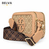 کیف دوشی زنانه توری برچ tory burch دوزیپ نمای کنار