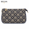 کیف دوشی زنانه توری بورچ tory burch پارچه ای سرمه ای