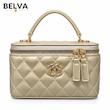 کیف دستی و دوشی زنانه شنل chanel باکسی طلایی