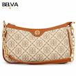 کیف دستی و دوشی زنانه توری برچ tory burch بند زنجیری عسلی