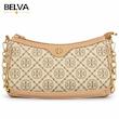 کیف دستی و دوشی زنانه توری برچ tory burch بند زنجیری کرم