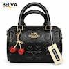 کیف دستی و دوشی زنانه کوچ coach گیلاسی صندوقی کوچک