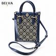 کیف دستی و دوشی توری بورچ tory burch مستعطیلی سرمه ای