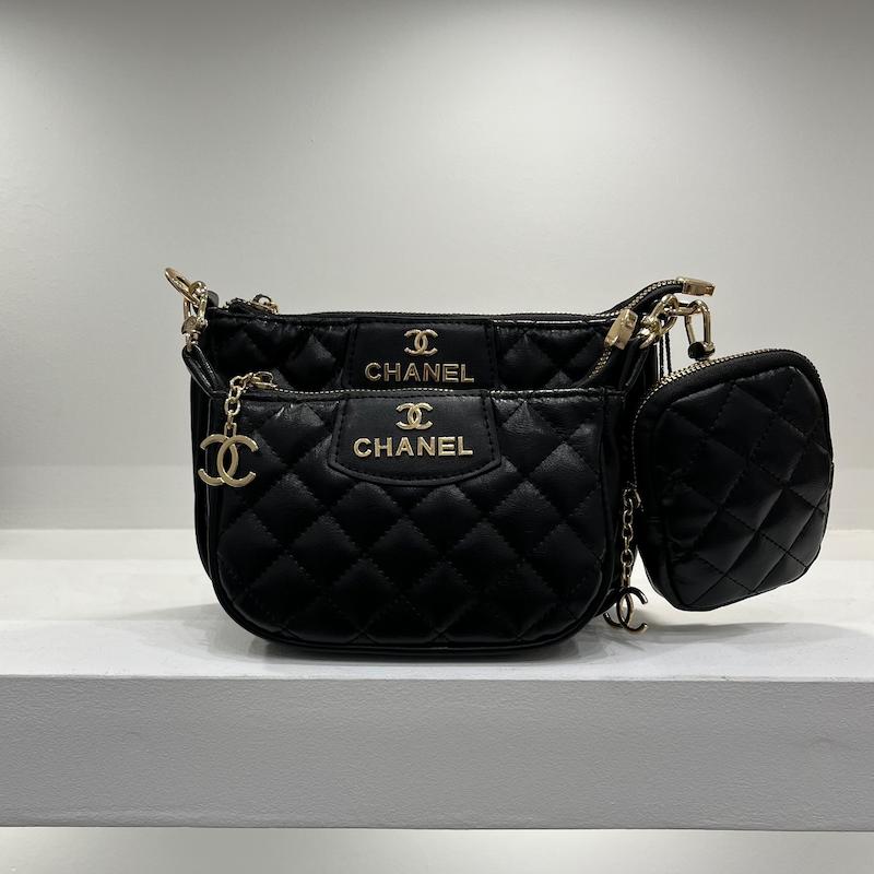 کیف شنل سه تیکه طرح لوزی chanel