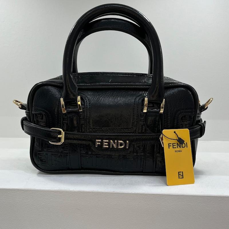 کیف فندی دستی طرح دار fendi