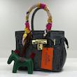 کیف هرمس چرم جلو قفل دار hermes