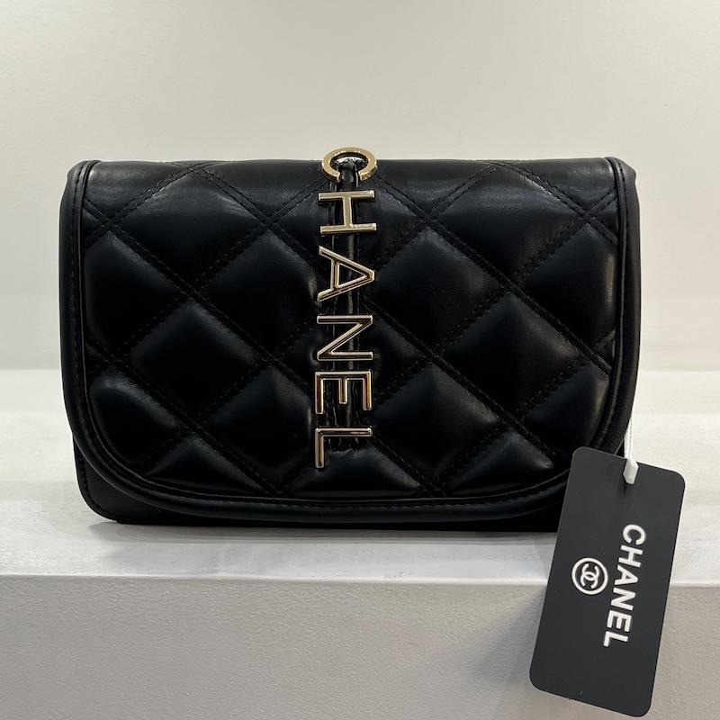 کیف شنل دوشی طرح لوزی chanel