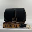 کیف دوشی فندی نیم دایره دوبند fendi