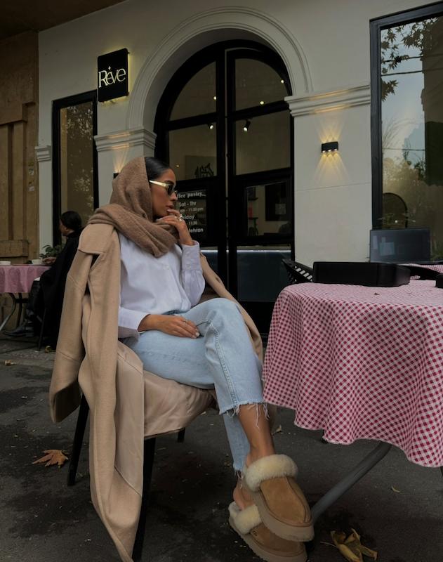 پالتو OVERSIZE شتری