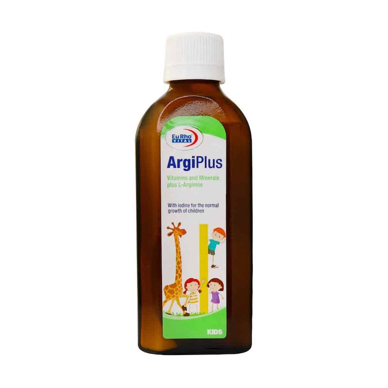 شربت آرژی پلاس یوروویتال 200 میلی لیتر EurhoVital Argi Plus Syrup 200 ml