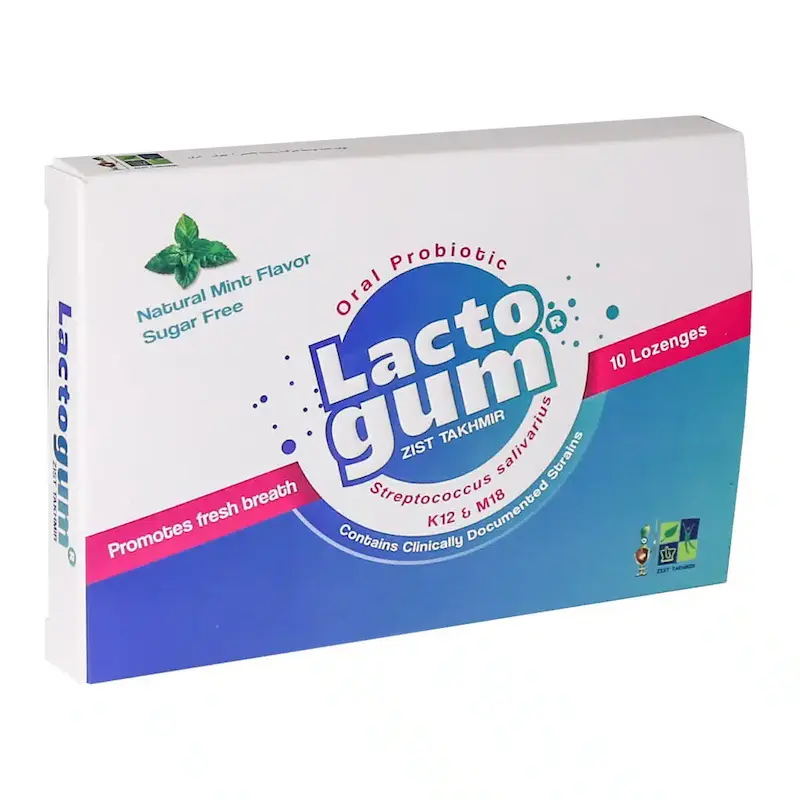 قرص لاکتوگام Zist Takhmir Oral Probiotic Lozenges 10