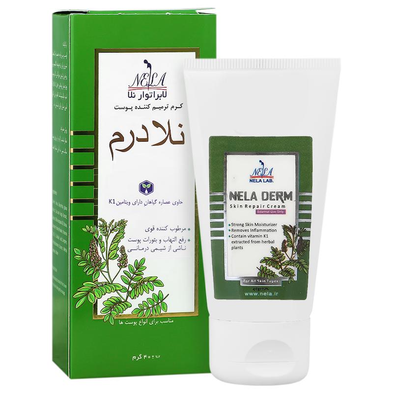 کرم ترمیم کننده لابراتوار نلا مدل نلادرم وزن 40 گرم