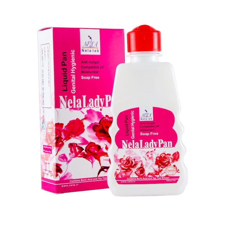 پن مایع بهداشتی تناسلی لابراتوار نلا مدل Lady pan حجم 200 میلی لیتر