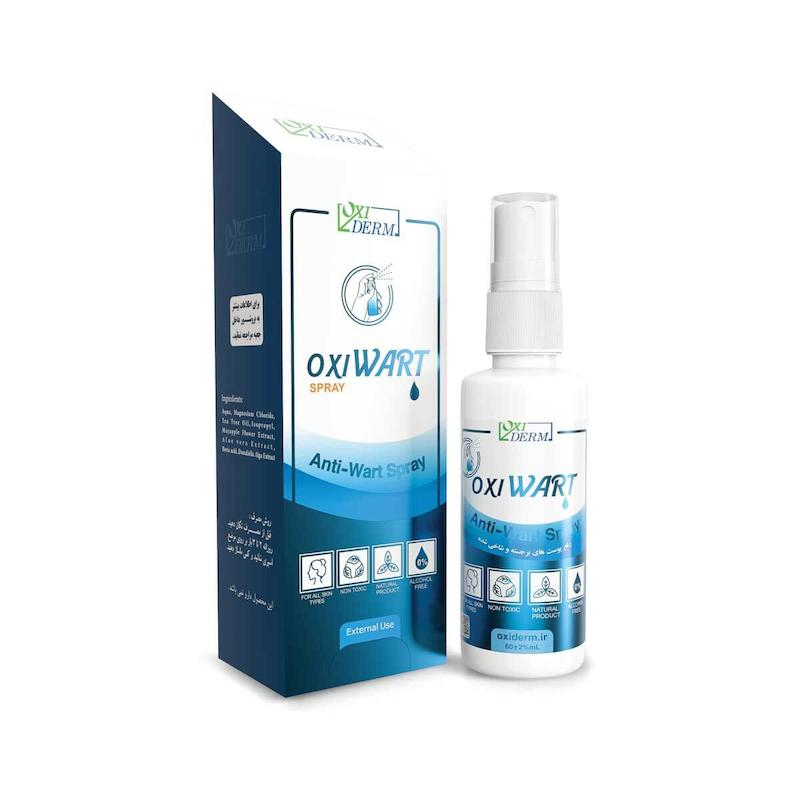 اسپری ضد زگیل اکسی وارت نلا Oxi-Derm حجم 60 میلی لیتر