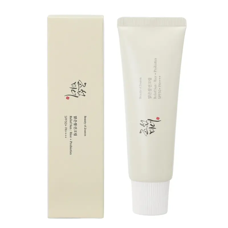 کرم ضد آفتاب حاوی برنج و پروبیوتیک بیوتی آف جوسان (اورجینال)حجم 50 میل____  Beauty of Joseon Relief Sun: Rice+Probiotics Spf50+ PA++++