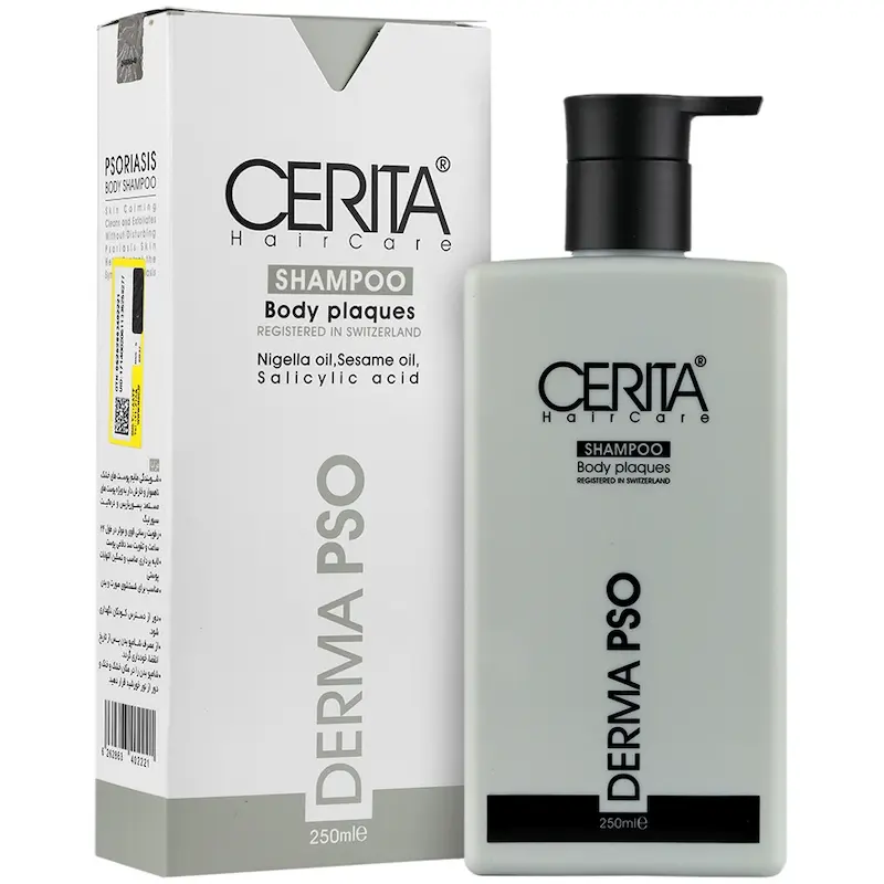 شامپو بدن پسوریازیس سریتا 250 میلی لیتر____  PSORIASIS BODY SHAMPOO CERITA