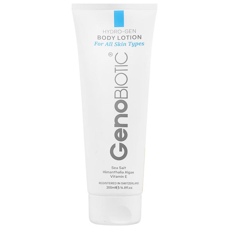 لوسیون بدن انواع پوست ژنوبایوتیک 200 میلی لیتر_____  OTIC BODY LOTION FOR ALL SKIN TYPES GENOBI