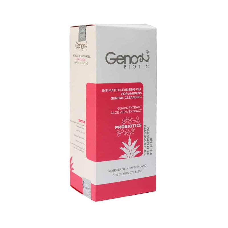 ژل بهداشتی پروبیوتیک دوشیزگان ژنوبایوتیک 150 میلی لیتر ____ Genabiotic Intimate Cleansing Gel For Maidens