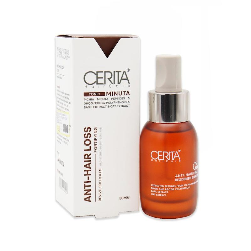 تونیک ضد ریزش مینوتا سریتا 50 میلی لیتر ____Cerita Anti Hair Loss Minuta Tonic