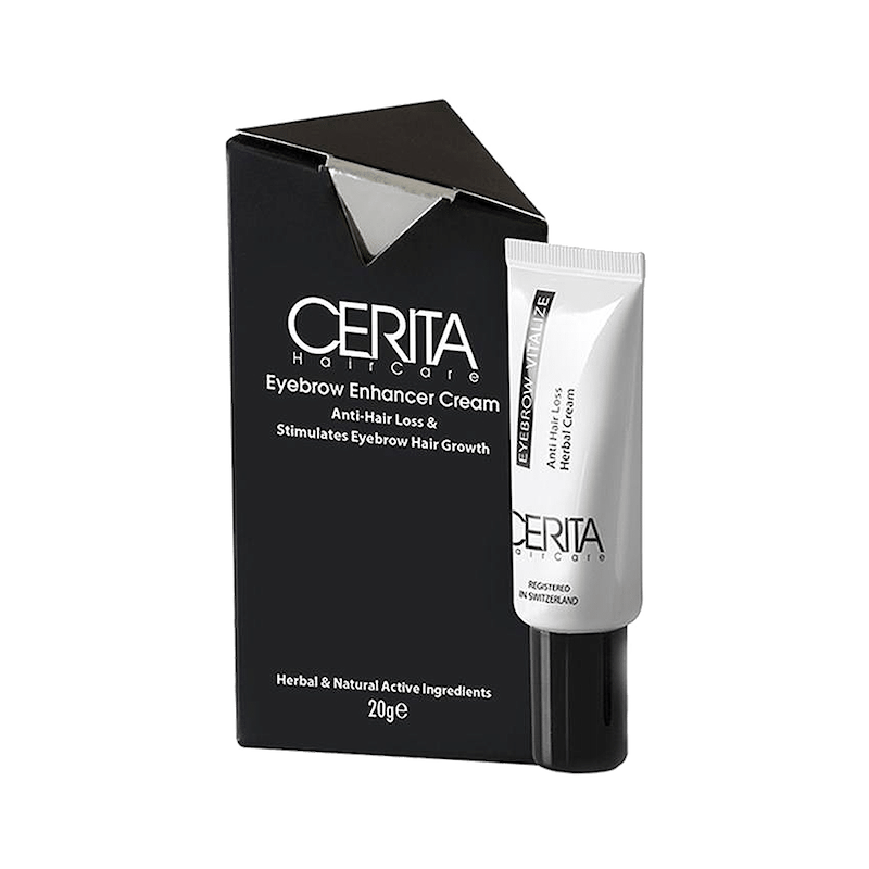 کرم تقویت کننده و ضد ریزش ابرو سریتا حجم ۲۰ گرم_____ Eyebrow Vitalize And Anti Hair Loss Herbal Cream