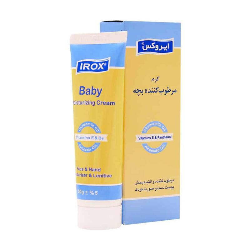 کرم مرطوب کننده بچه ایروکس ۵۰ گرم _____ Irox Baby Moisturizing Cream