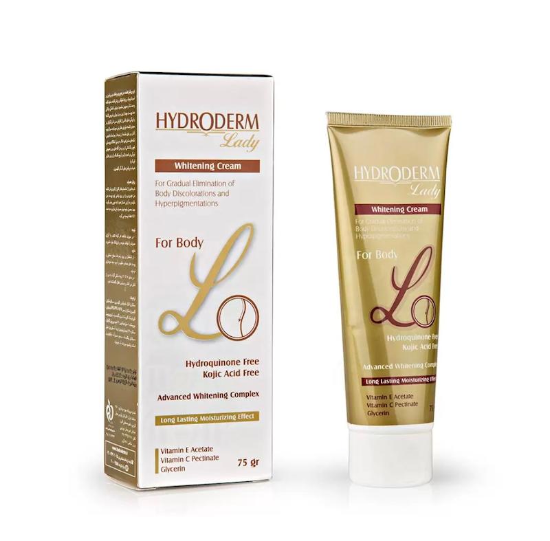 کرم روشن کننده بدن هیدرودرم ۷۵ گرم ________ Hydroderm Whitening Cream For Body 