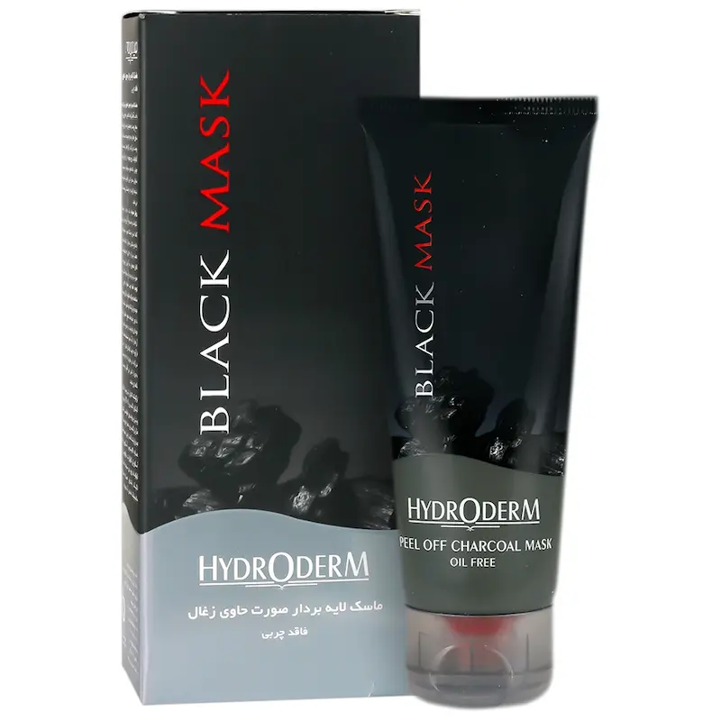 ماسک لایه بردار صورت حاوی زغال حجم ۶۰ گرم________  Peel Off Charcoal Mask
