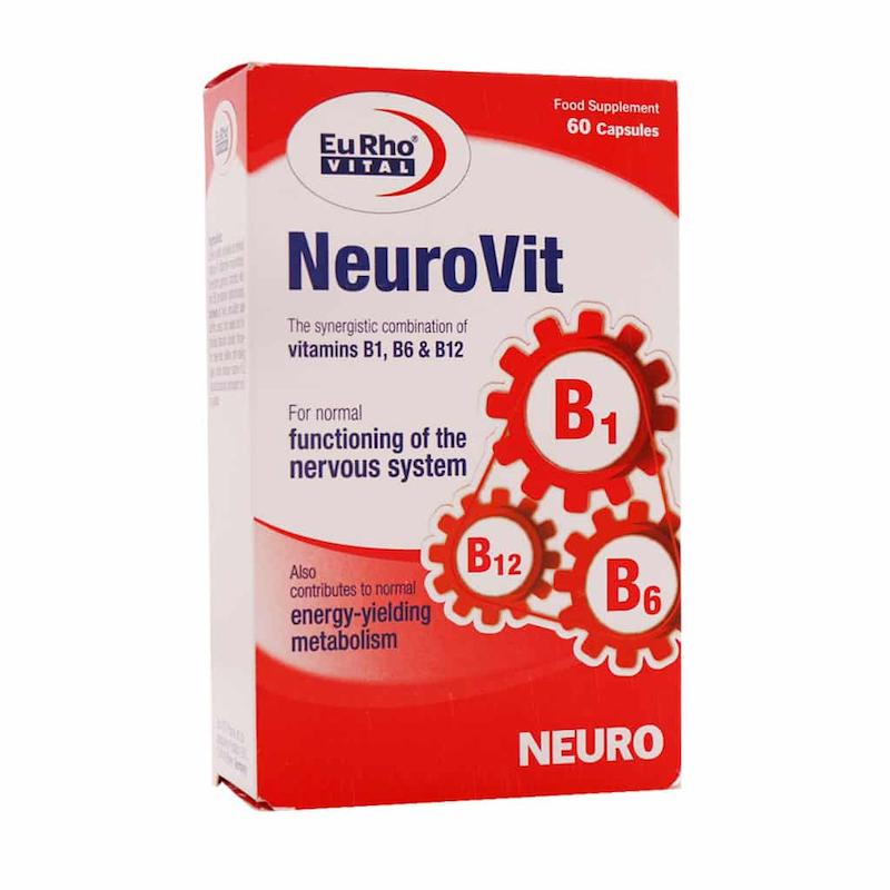کپسول نوروویت یوروویتال 60 عدد ---Eurhovital Neurovit 60 Capsules