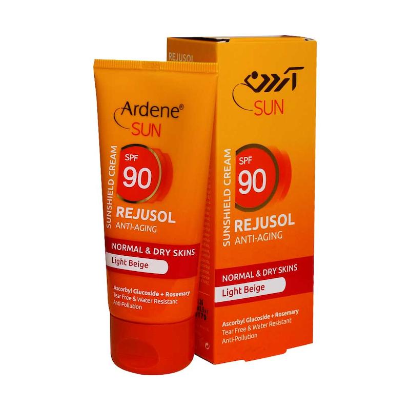کرم ضد آفتاب رنگی SPF90 آردن مناسب پوست معمولی و خشک 50 گرم________Ardene Total Sunblock Tinted Cream SPF90 