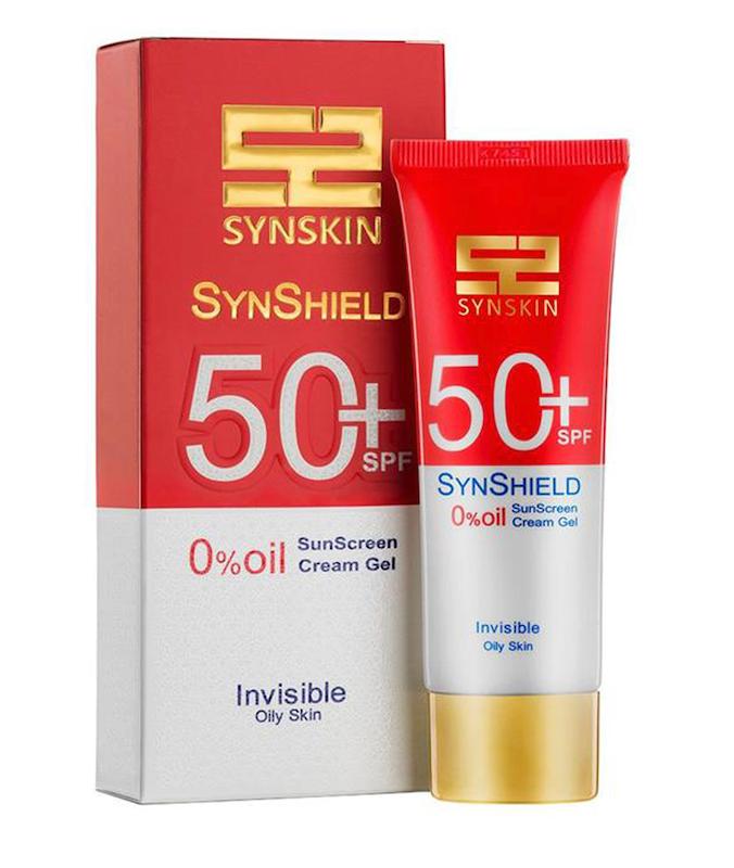 کرم ژل ضد آفتاب ساین شیلد بی رنگ ______  Synshield Sunscreen Cream Gel Spf50