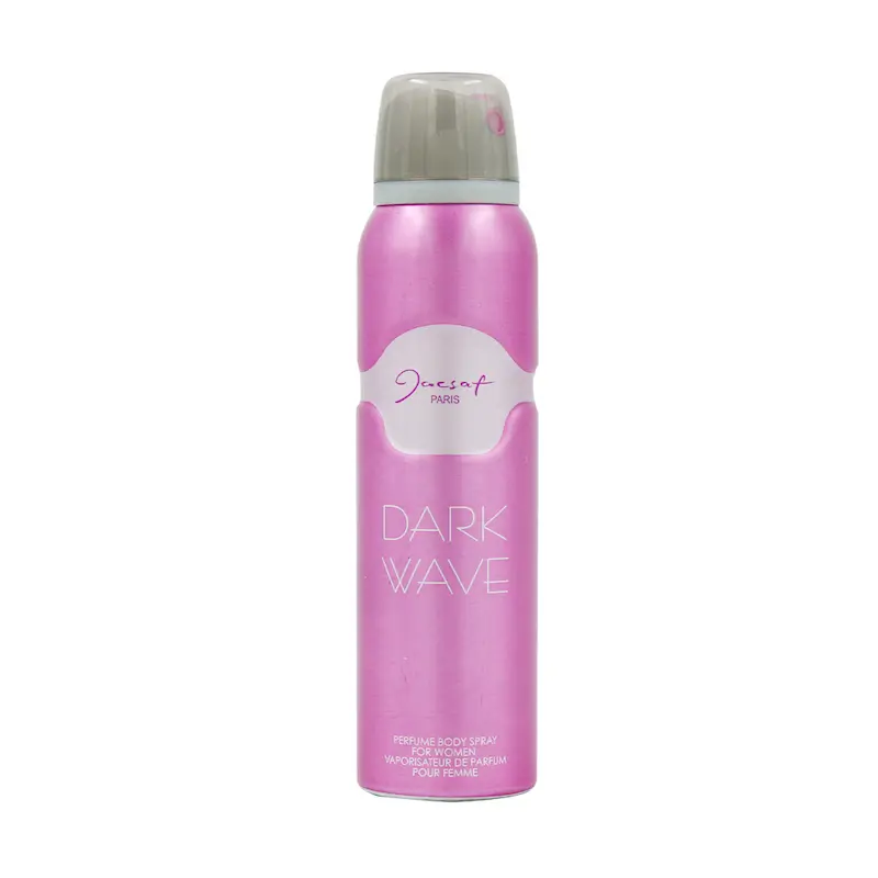 اسپری خوشبو کننده بدن زنانه ژک ساف مدل Dark Wave حجم 150 میلی لیتر _______Jacsaf Dark Wave Body Spray