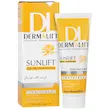 کرم ضد آفتاب بی‌رنگ صورت درمالیفت SPF 50 مدل SUNLIFT SPF50 محافظ UVA ،UVB، ضد آب، مناسب پوست خشک حجم 40 میلی‌لیتر ‌مناسب برای خشک، معمولی حجم 40 میلی‌لیتر