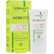 فلوئید ضد آفتاب آکنویت SPF50 درمالیفت مناسب پوست های چرب و جوشدار 40 میلی لیتر________ Dermalift Acnevite Spf50 Sunscreen Fluid 40 ml