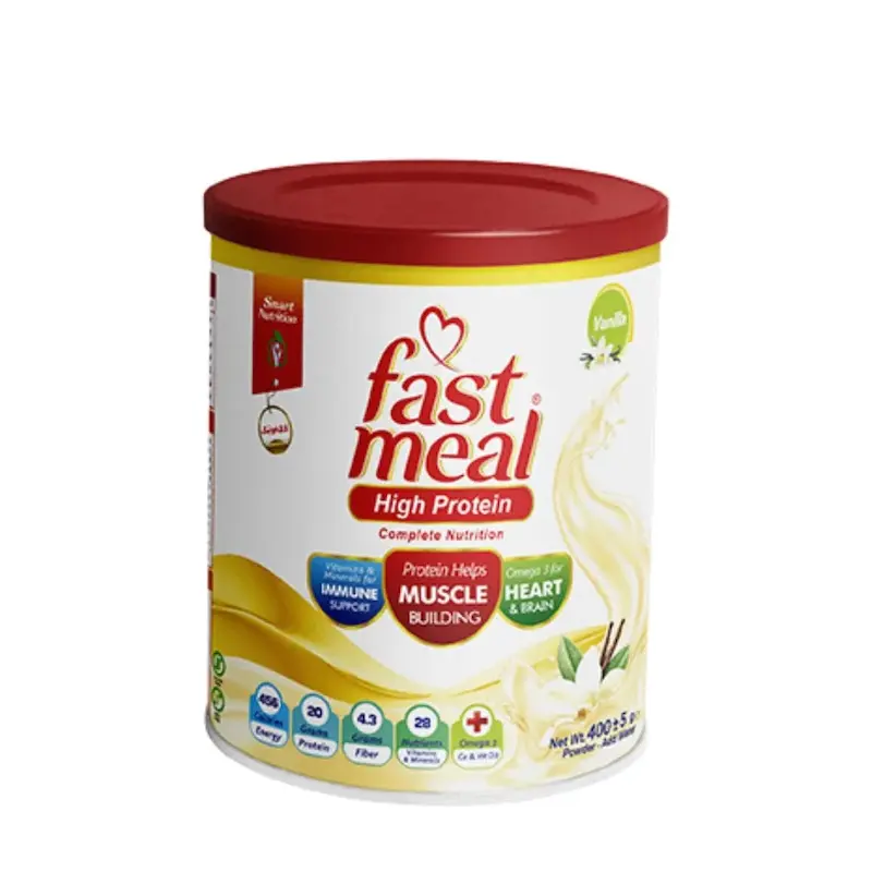 پودر فست میل پر پروتئين موزي اسمارت نوتريشن 400 گرم --- Smart Nutrition Fast Meal banana flavored