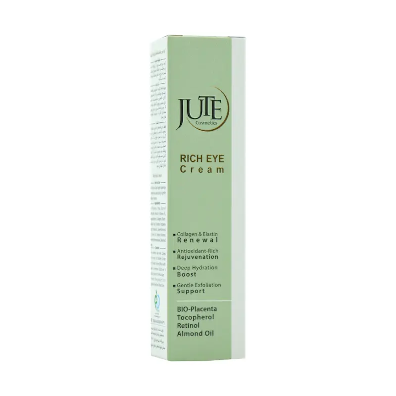 کرم مغذی دور چشم ریچ ژوت  15 میلی لیتر________ Jute Rich Hyaluronic Acid Eye Cream 15 ml